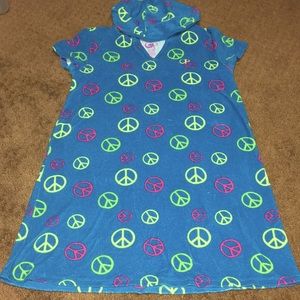 Swim cover up Girls size 14- 16 bathing suit beach pool EUC